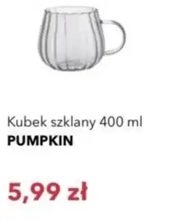 Nela Kubek szklany Pumpkin oferta