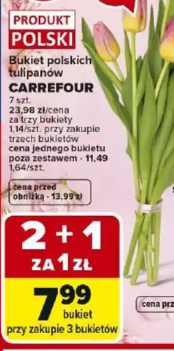 Carrefour Market Carrefour Bukiet polskich tulipanów oferta