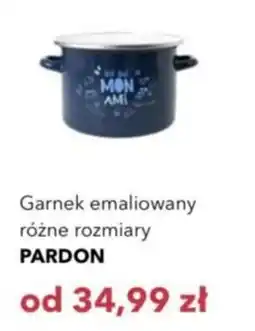 Nela Garnek emaliowany Pardon oferta
