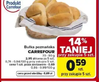 Bułka poznańska Carrefour