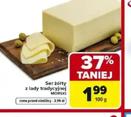 Carrefour Market Ser żółty Morski oferta