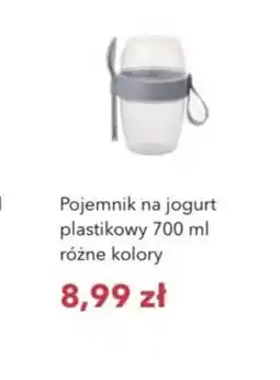 Nela Pojemnik na jogurt plastikowy oferta