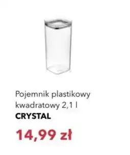 Nela Pojemnik Crystal kwadratowy oferta