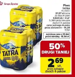 Carrefour Market Tatra Piwo oferta