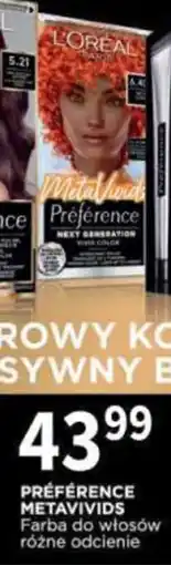 Drogerie Polskie Préférence metavivids farba do włosów oferta