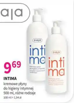 Drogerie Polskie Intima kremowe płyny do higieny intymnej oferta