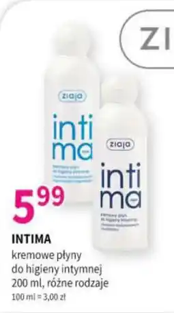 Drogerie Polskie Intima kremowe płyny do higieny intymnej oferta