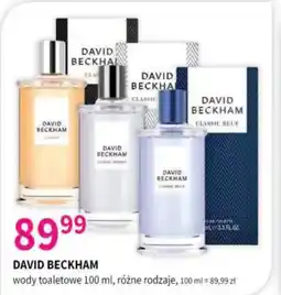 Drogerie Polskie David beckham wody toaletowe oferta