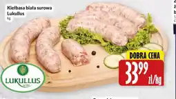 Hala Wola Kiełbasa biała surowa Lukullus oferta