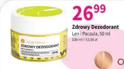 Drogerie Polskie Zdrowy Dezodorant Len i Paczula oferta