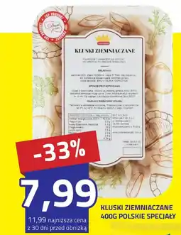 Hildebrandt KLUSKI ZIEMNIACZANE POLSKIE SPECJALY oferta