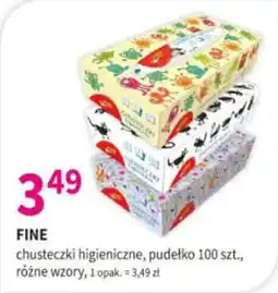 Drogerie Polskie Fine chusteczki higieniczne, pudełko oferta