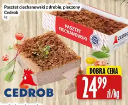 Hala Wola Pasztet ciechanowski z drobiu Cedrob oferta