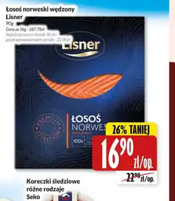 Hala Wola Losoś norweski wędzony Lisner oferta