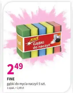 Drogerie Polskie FINE gąbki do mycia naczyń oferta