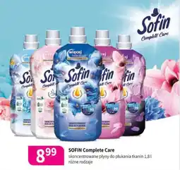 Drogerie Polskie Sofin complete care skoncentrowane płyny do płukania tkanin oferta