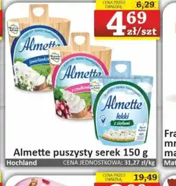 Marmax Hochland Almette puszysty serek oferta