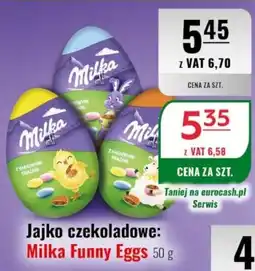 Eurocash Jajko czekoladowe: Milka Funny Eggs oferta