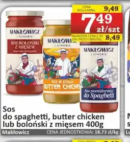 Marmax Makłowicz Sos do spaghetti oferta