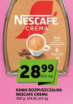 Groszek Kawa rozpuszczalna Nescafe Crema oferta