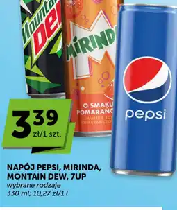 Groszek Napój Pepsi, Mirinda, Mountain Dew, 7UP oferta