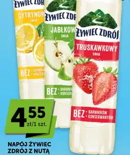 Groszek Napój Zywiec Zdrój z nutą oferta