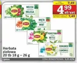 Marmax Herbata ziołowa Lipton oferta
