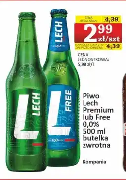 Marmax Piwo Lech Premium lub Free oferta
