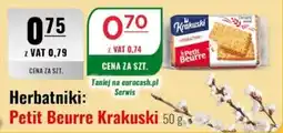 Eurocash Herbatniki: Petit Beurre Krakuski oferta