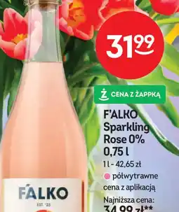 Żabka F'ALKO Sparkling Rose 0% oferta