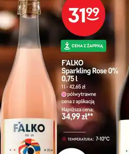 Żabka F'Alko Sparkling Rose 0% oferta
