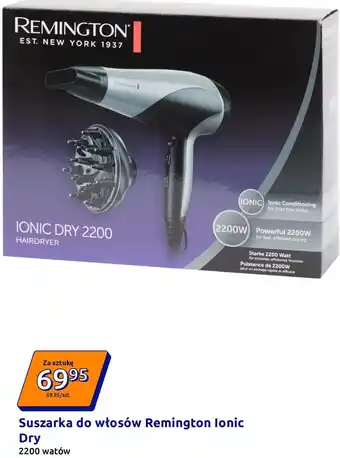 Action Suszarka do włosów Remington Ionic Dry 2200 watów oferta