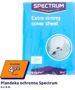 Action Plandeka ochronna Spectrum 4 x 4 m oferta