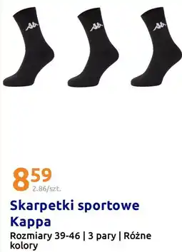 Action Skarpetki sportowe Kappa oferta