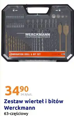 Action Zestaw wierteł i bitów Werckmann oferta