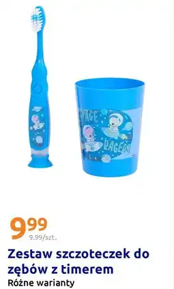 Action Zestaw szczoteczek do zębów z timerem oferta