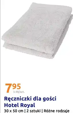 Action Ręczniczki dla gości Hotel Royal oferta