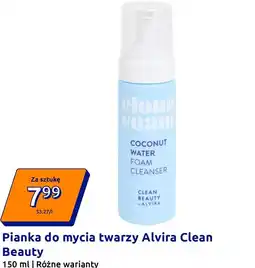 Action Pianka do mycia twarzy Alvira Clean Beauty oferta