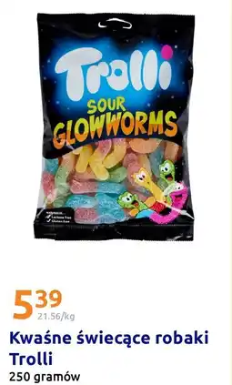 Action Kwaśne świecące robaki Trolli oferta