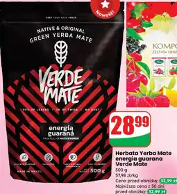 Dino Herbata Yerba Mate energia guarana Verde Mate oferta