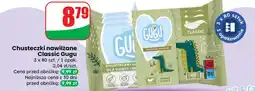 Dino Chusteczki nawilżane Classic Gugu 3 x 80 szt oferta