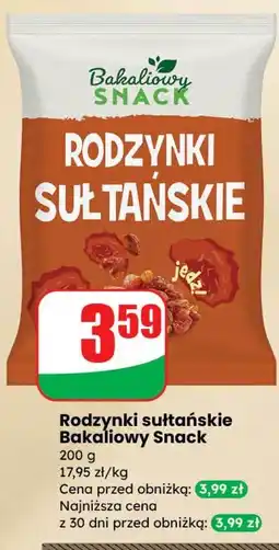 Dino Rodzynki sułtańskie Bakaliowy Snack oferta
