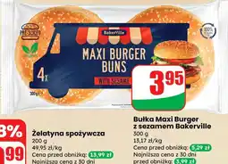 Dino Bułka Maxi Burger z sezamem BakerVille 4 szt oferta