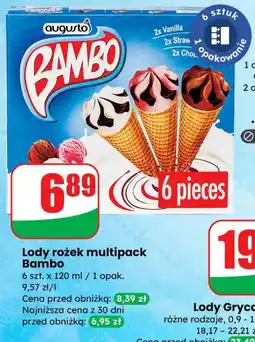 Dino Lody rożek multipack Bambo oferta