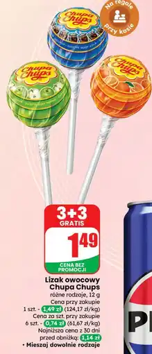 Dino Lizak owocowy Chupa Chups oferta