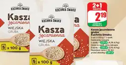 Dino Kasza jęczmienna wiejska gruba Kuchnia Smaku oferta