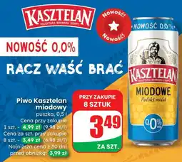 Dino Piwo Kasztelan Miodowe 0,0% puszka oferta
