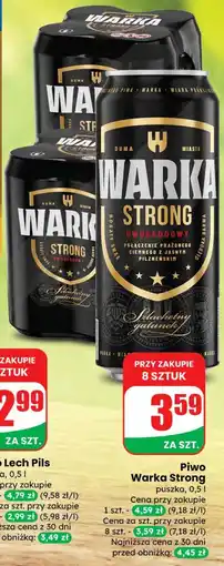 Dino Piwo Warka Strong puszka oferta