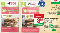 Dino Torebki śniadaniowe tłuszczoszczelne viGO! oferta