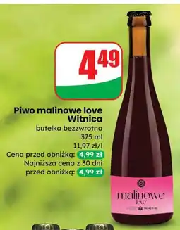 Dino Piwo malinowe love Witnica oferta